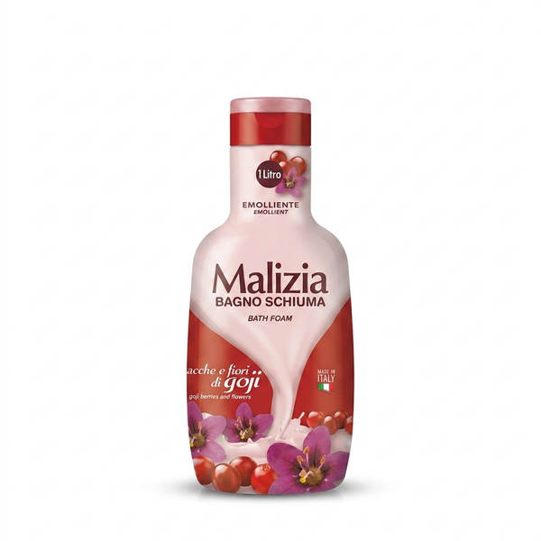 Malizia Gel De Banho 1L Bagas e Flores De Goji