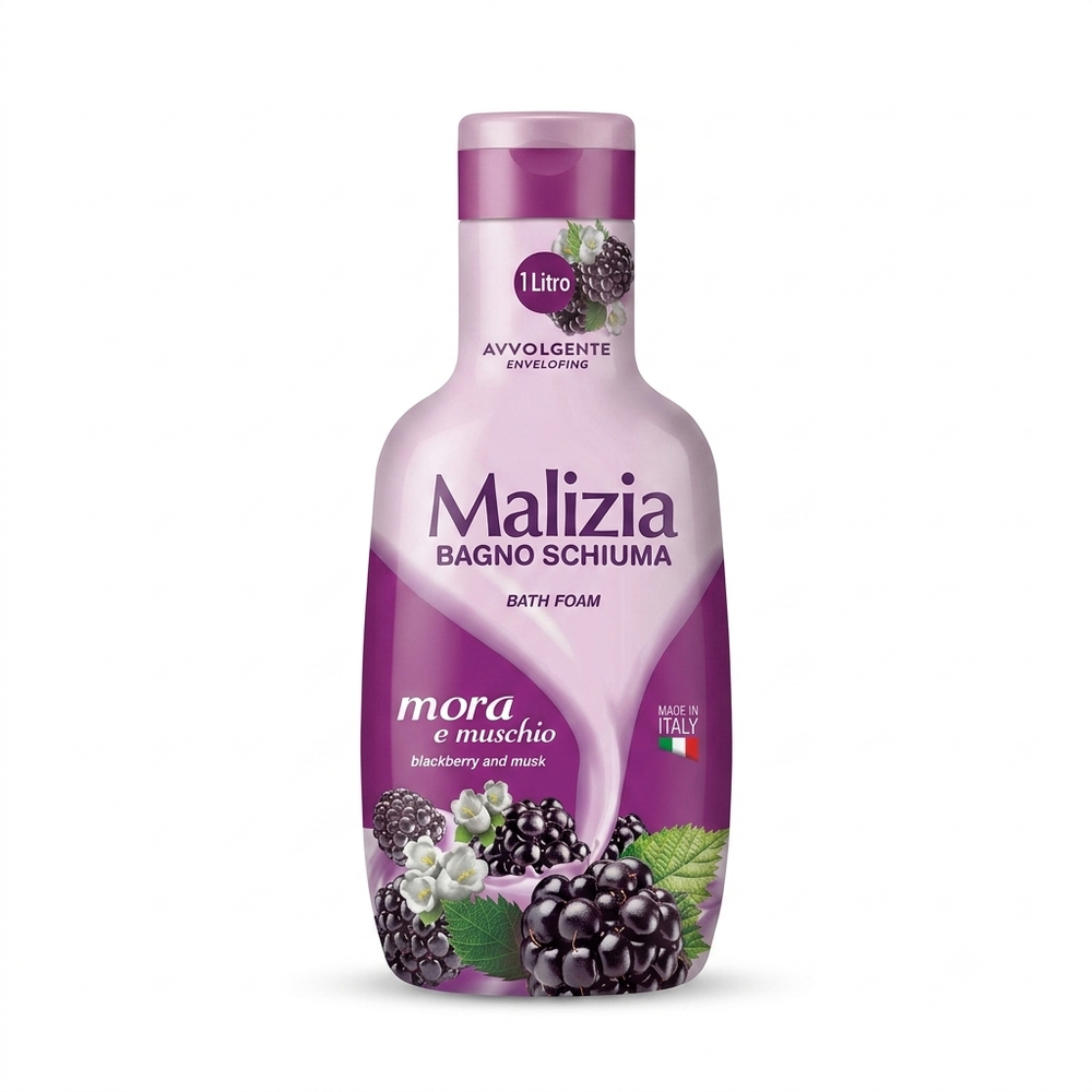 Malizia Gel De Banho 1L Moras e Musgo