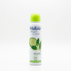 Malizia Desodorizante Fresh Care 150ml Pepino e Chá Verde 24h