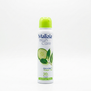 Malizia Desodorizante Fresh Care 150ml Pepino e Chá Verde 24h