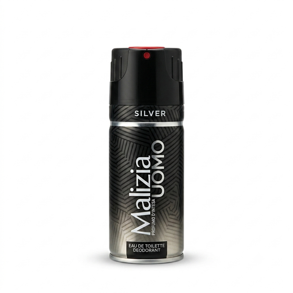 Malizia Desodorizante Homem 150ml Silver