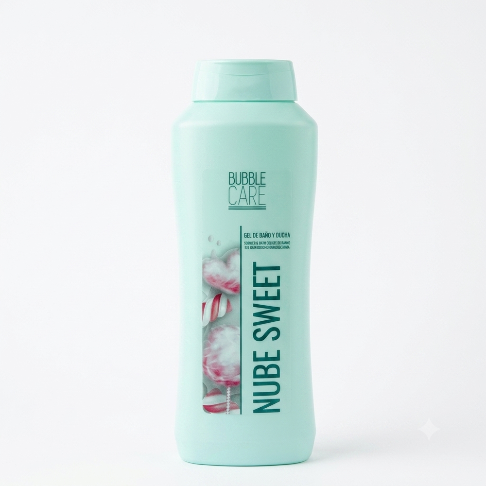 Bubble Care Gel De Banho 750ml Algodão Doce