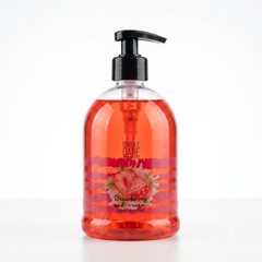 Bubble Care Gel De Mãos 500ml Morango e Nata