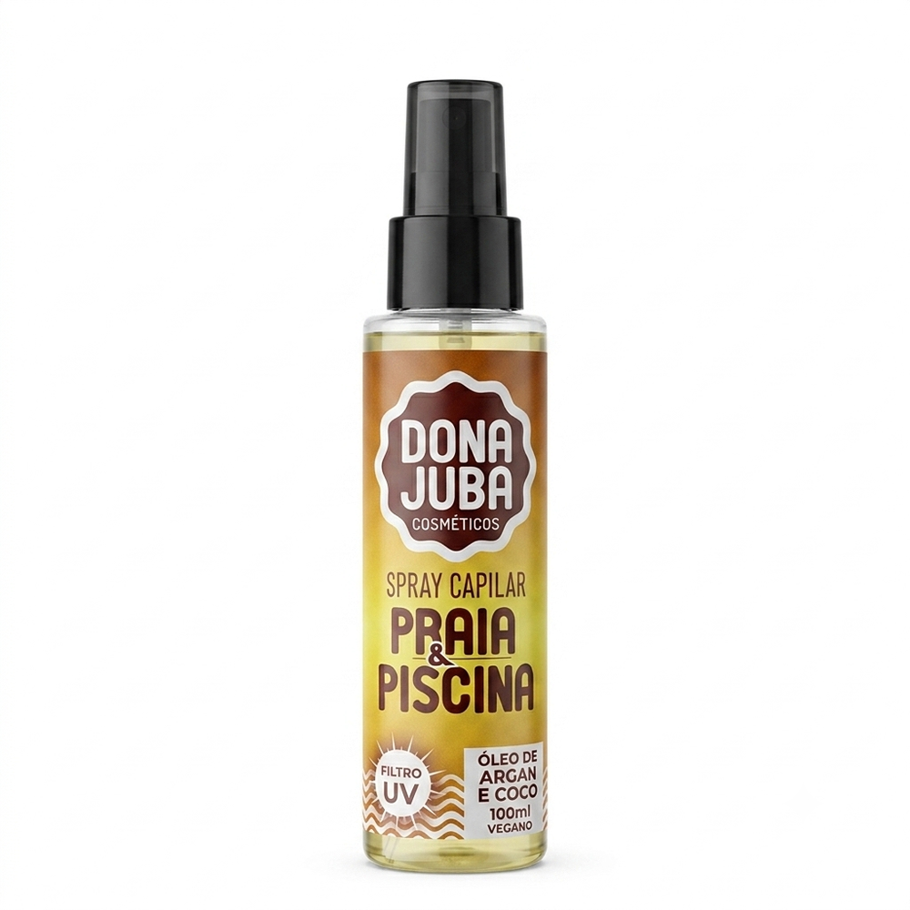 Dona Juba Spray Capilar 100ml Protetor Praia e Piscina