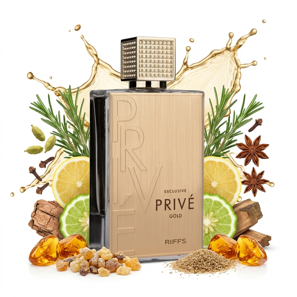 Riiffs Eau De Perfum 100ML Exclusive Prive Gold
