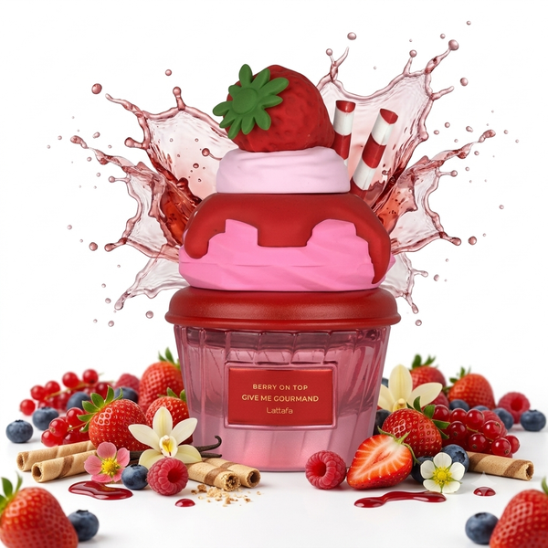 Lattafa Eau De Perfum 75ML Give Me Gourmand Berry On Top