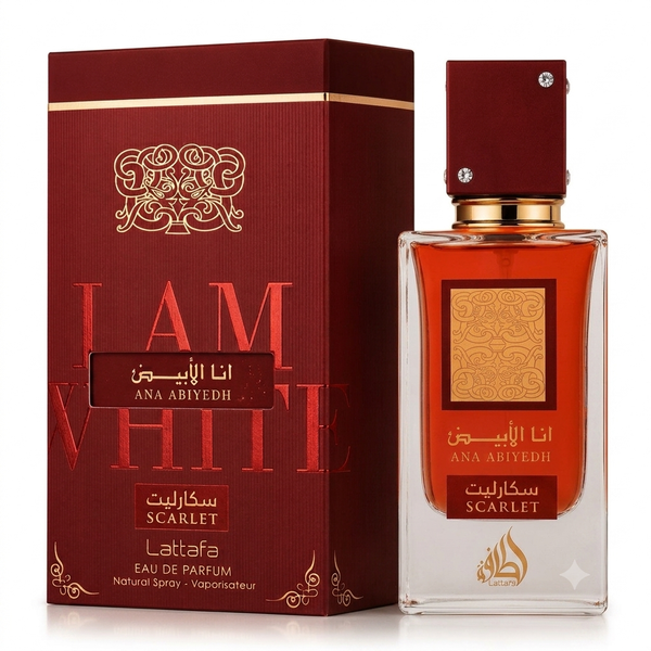 Lattafa Eau De Perfum 60ML Ana Abiyedh Scarlet