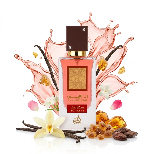 Lattafa Eau De Perfum 60ML Ana Abiyedh Scarlet