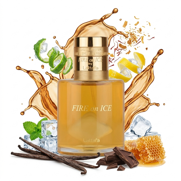 Lattafa Eau De Perfum 100ML Fire On Ice