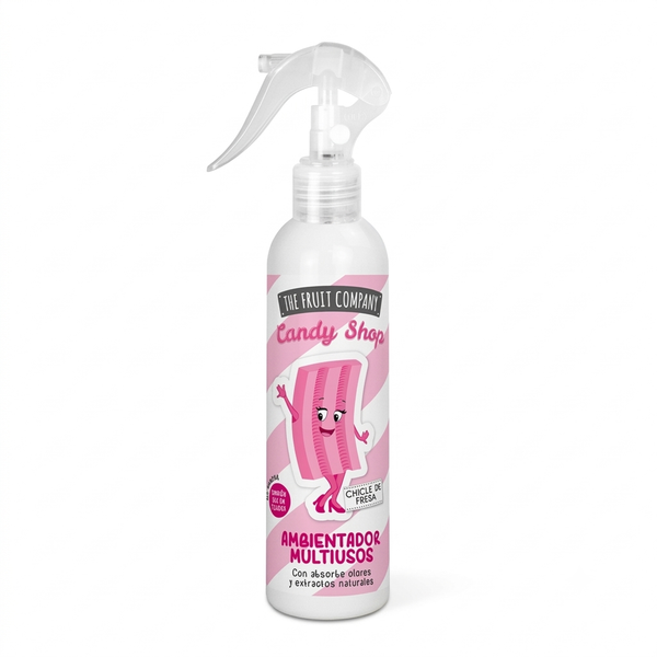 The Fruit Company Candy Shop Ambientador Multiuso 200ML Chiclete De Morango