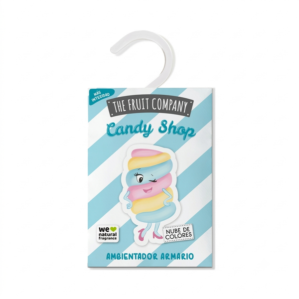 The Fruit Company Candy Shop Ambientador De Armário 13GR Nuvem De Cores