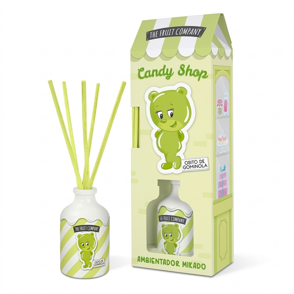 The Fruit Company Candy Shop Mikado 40ML Ursinho De Gomas