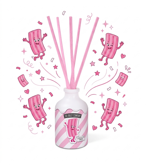 The Fruit Company Candy Shop Mikado 40ML Chiclete De Morango