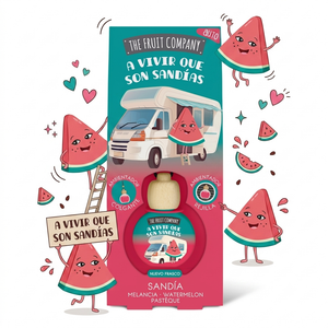 The Fruit Company Ambientador Para Carro 5ML Melancia