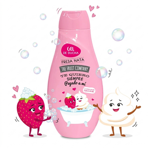 The Fruit Company Gel De Banho 600ML Morango e Nata