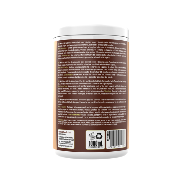 Dona Flora Máscara Capilar 1000ml Coco e Argão