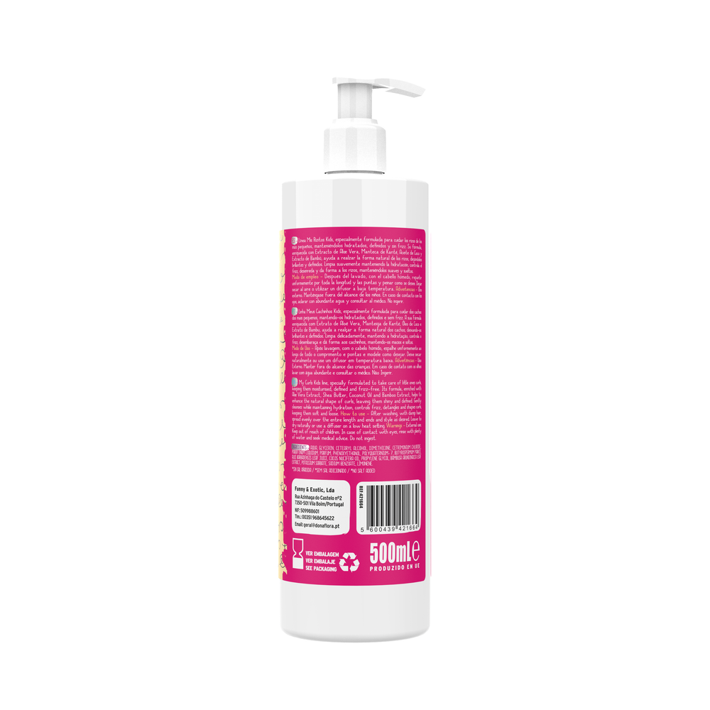 Dona Flora Ativador De Cachos 500ml Cachos Kids