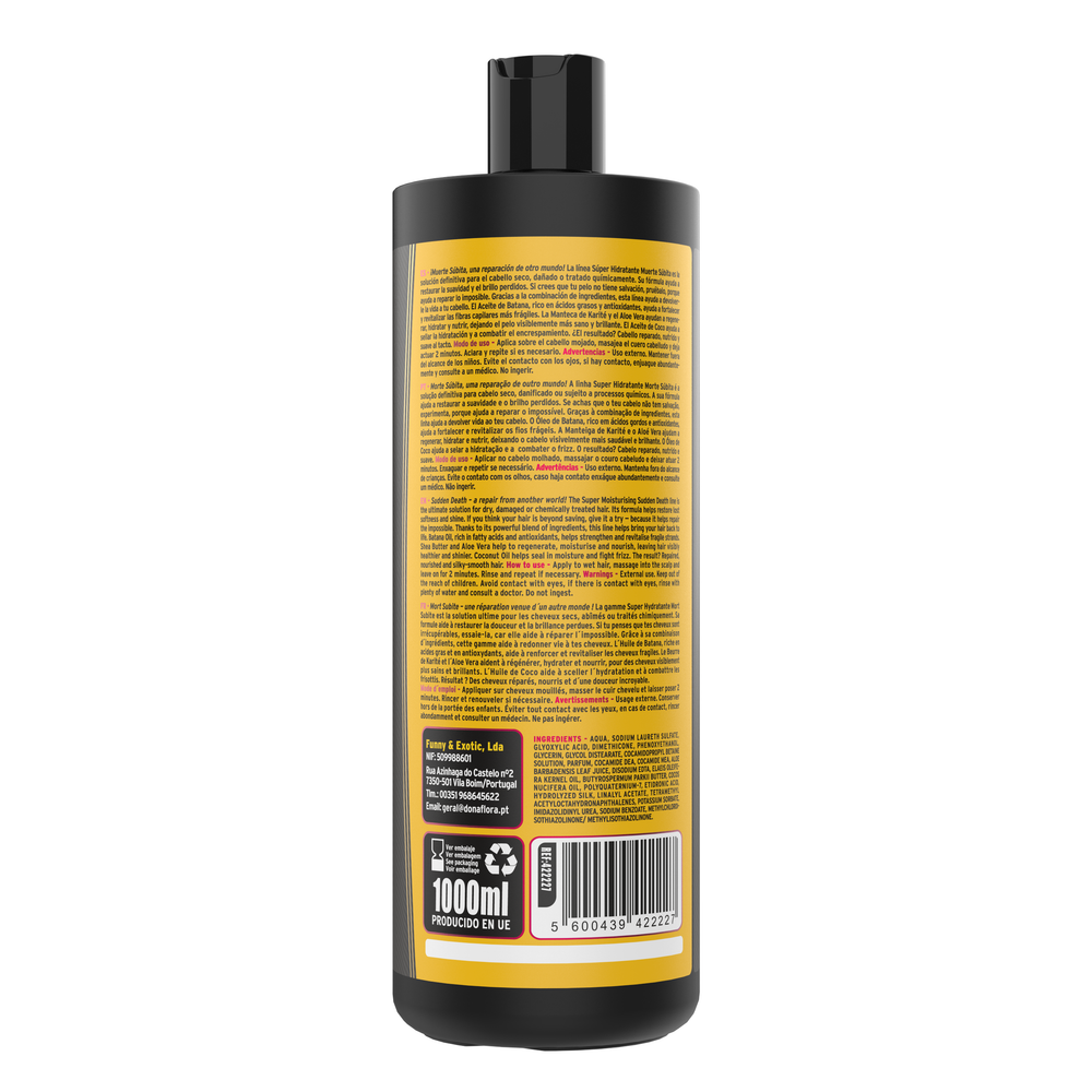 Dona Flora Champô 1000ml Morte Súbita