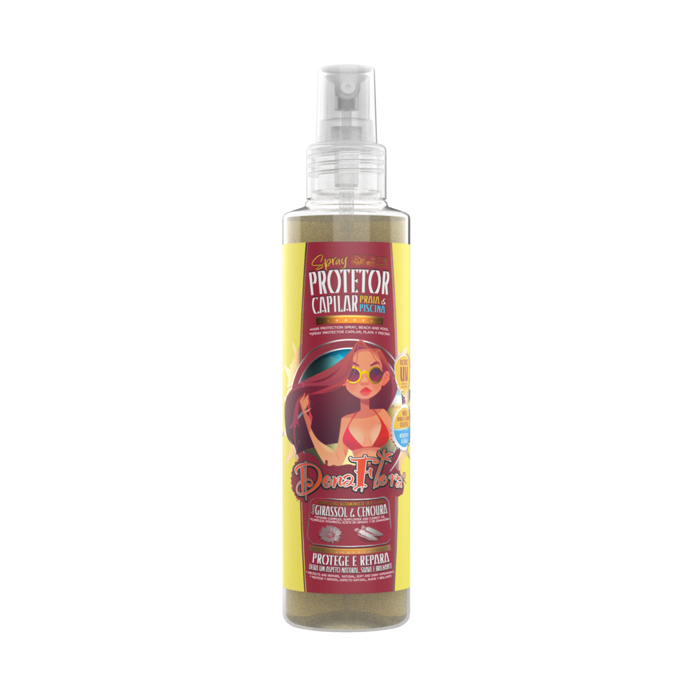 Dona Flora Protetor Capilar 200ml Girassol e Canela