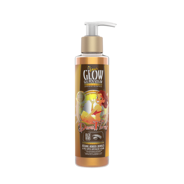 Dona Flora Gel Pós Solar 200ml Glow Aloé Vera