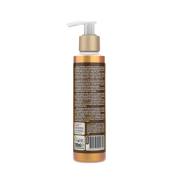 Dona Flora Gel Pós Solar 200ml Glow Aloé Vera