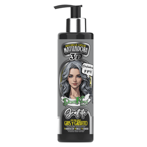 Dona Flora Máscara Capilar Matizadora 300ml Grafite