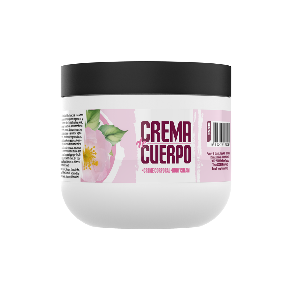 Dona Flora Creme De Corpo e Rosto 300ml Rosa Mosqueta