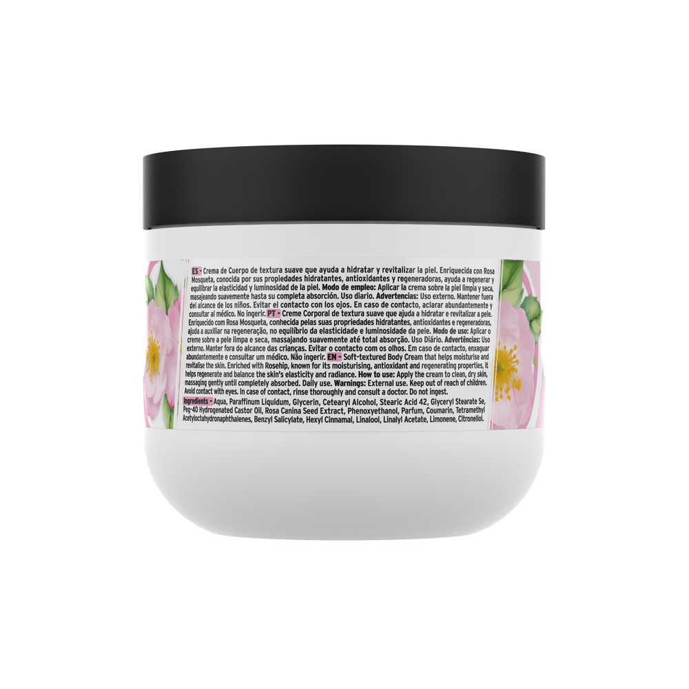 Dona Flora Creme De Corpo e Rosto 300ml Rosa Mosqueta